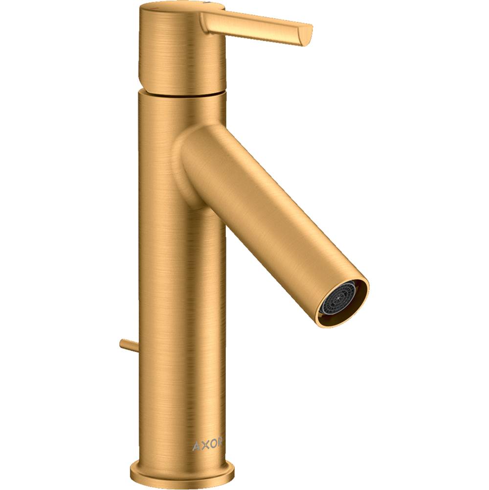 Axor - Starck Single-Hole Faucet 100 with Pop-Up Drain, 1.2 GPM in Brushed Gold Optic - Brushed Gold Optic