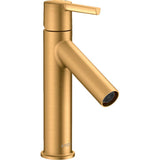 Axor - Starck Single-Hole Faucet 100, 0.5 GPM in Brushed Gold Optic - Brushed Gold Optic