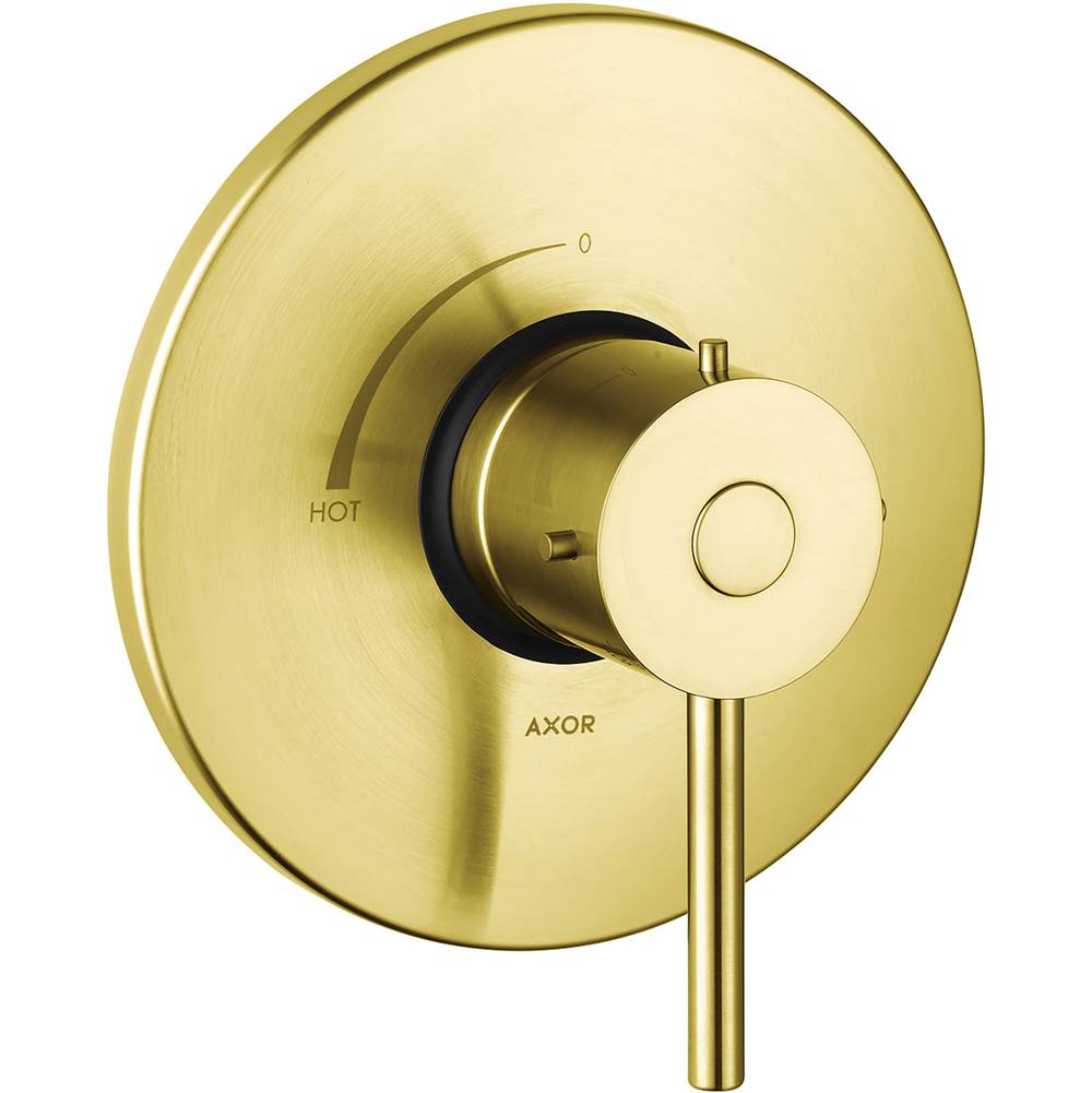 Axor - AXOR Starck Pressure Balance Trim in Brushed Gold Optic - Brushed Gold Optic