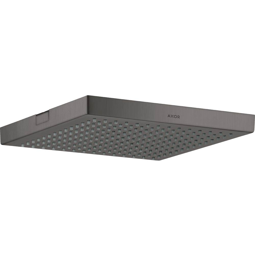Axor - AXOR ShowerSolutions Showerhead 240 1-Jet, 2.5 GPM in Brushed Black Chrome - Brushed Black Chrome