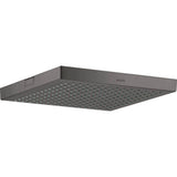 Axor - AXOR ShowerSolutions Showerhead 240 1-Jet, 2.5 GPM in Brushed Black Chrome - Brushed Black Chrome