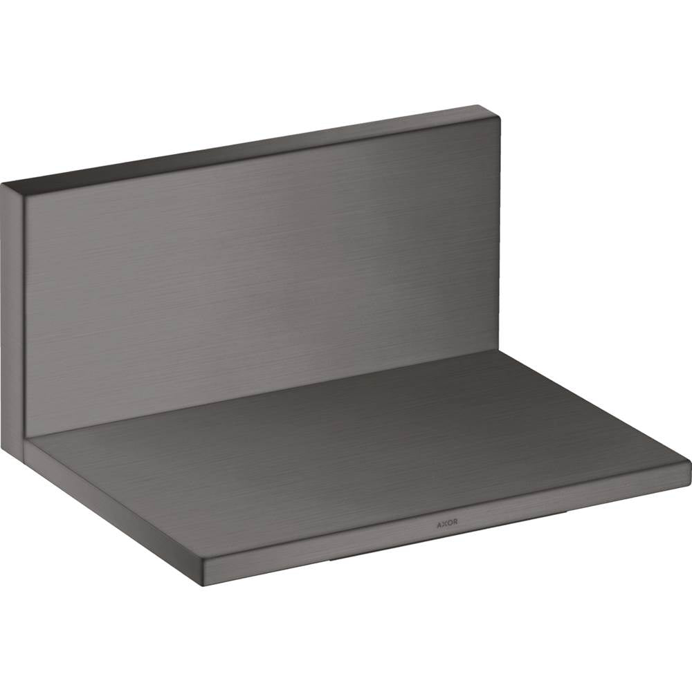 Axor - AXOR ShowerSolutions Tub Spout Trim 10'' x 5'' in Brushed Black Chrome - Brushed Black Chrome