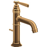 Axor - AXOR Montreux Single-Hole Faucet 100 with Pop-Up Drain, 1.2 GPM in Brushed Gold Optic - Brushed Gold Optic