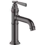 Axor - AXOR Montreux Single-Hole Faucet 100, 1.2 GPM in Brushed Black Chrome - Brushed Black Chrome