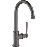 Axor - AXOR Montreux Single-Hole Faucet 210, 1.2 GPM in Brushed Black Chrome - Brushed Black Chrome