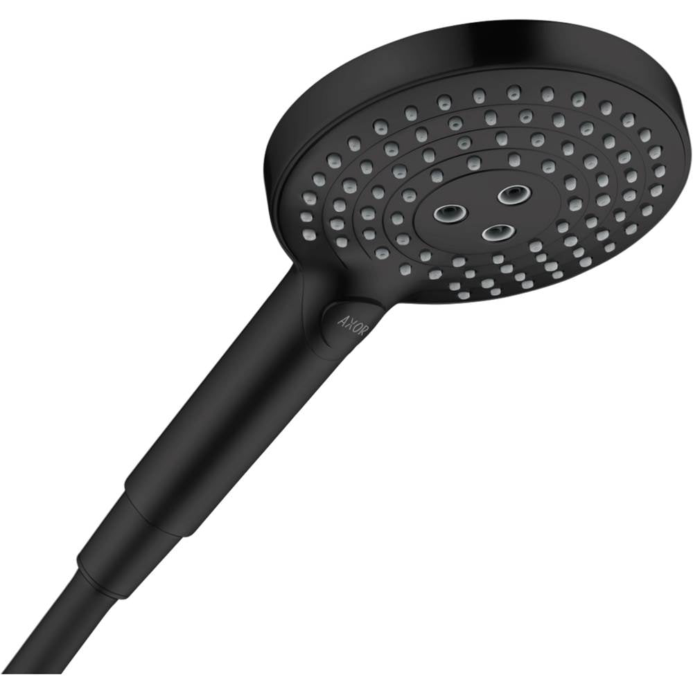 Axor - AXOR ShowerSolutions Handshower 120 3-Jet, 2.5 GPM in Matte Black - Matte Black