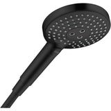Axor - AXOR ShowerSolutions Handshower 120 3-Jet, 1.75 GPM in Matte Black - Matte Black