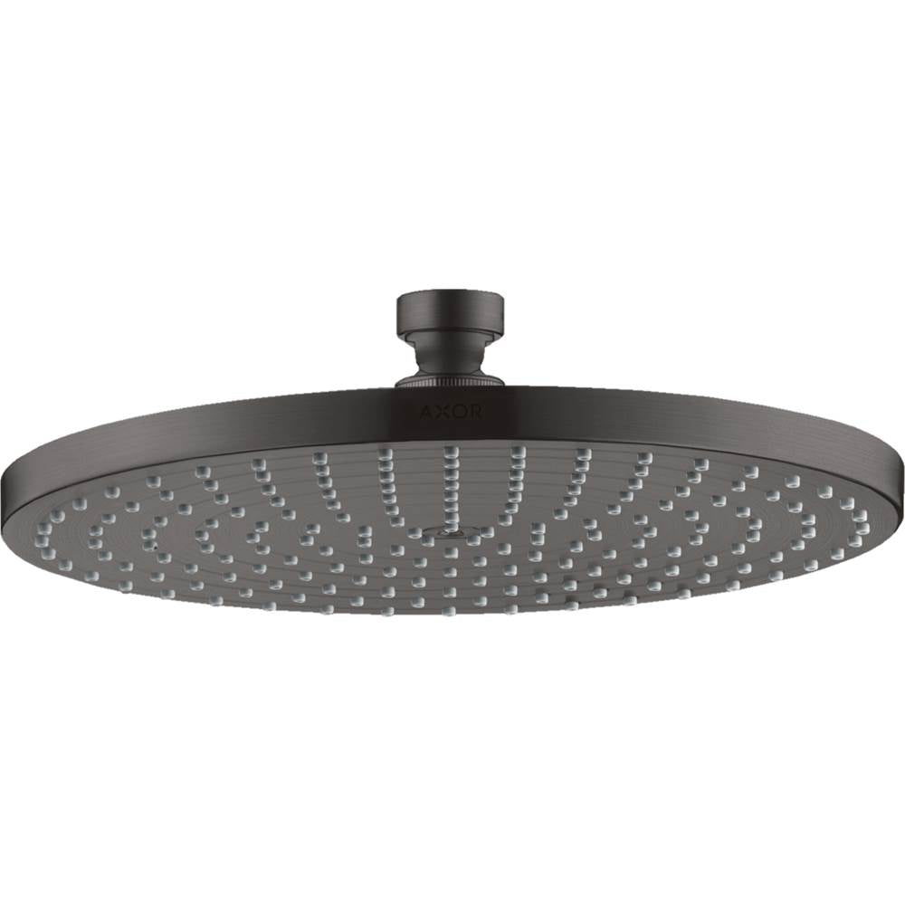 Axor - AXOR Starck Showerhead 240 1-Jet, 1.75 GPM in Brushed Black Chrome - Brushed Black Chrome