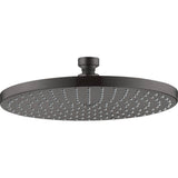 Axor - AXOR Starck Showerhead 240 1-Jet, 1.75 GPM in Brushed Black Chrome - Brushed Black Chrome