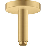 Axor - AXOR ShowerSolutions Extension Pipe for Ceiling Mount, 4'' in Brushed Gold Optic - Brushed Gold Optic
