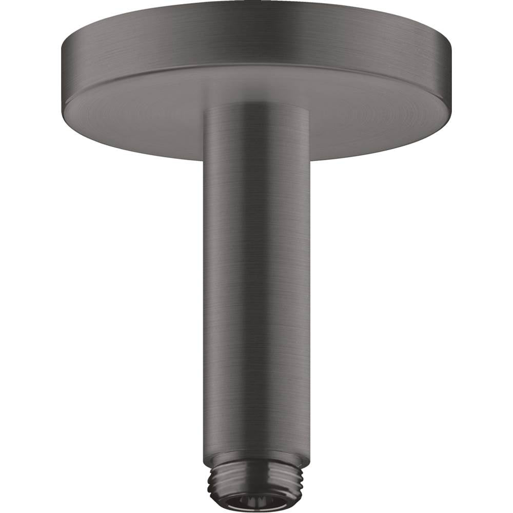 Axor - AXOR ShowerSolutions Extension Pipe for Ceiling Mount, 4'' in Brushed Black Chrome - Brushed Black Chrome