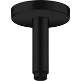 Axor - AXOR ShowerSolutions Extension Pipe for Ceiling Mount, 4'' in Matte Black - Matte Black