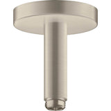 Axor - AXOR ShowerSolutions Extension Pipe for Ceiling Mount, 4'' in Brushed Nickel - Brushed Nickel