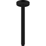 Axor - AXOR ShowerSolutions Extension Pipe for Ceiling Mount, 12'' in Matte Black - Matte Black