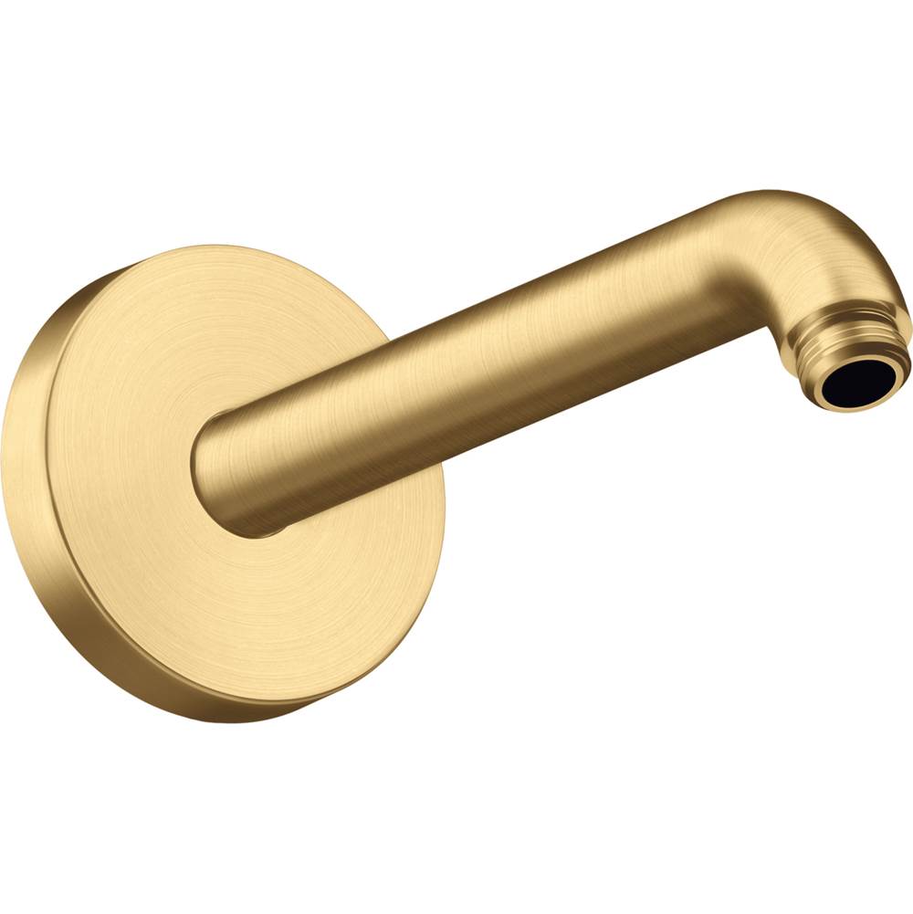 Axor - AXOR ShowerSolutions Showerarm, 9'' in Brushed Gold Optic - Brushed Gold Optic