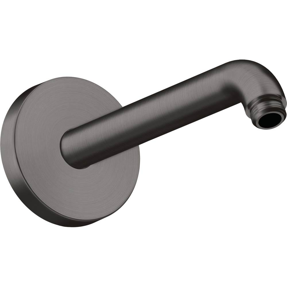 Axor - AXOR ShowerSolutions Showerarm, 9'' in Brushed Black Chrome - Brushed Black Chrome