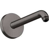 Axor - AXOR ShowerSolutions Showerarm, 9'' in Brushed Black Chrome - Brushed Black Chrome