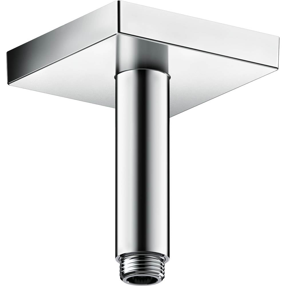 Axor - AXOR ShowerSolutions Extension Pipe for Ceiling Mount Square, 4'' in Chrome - Chrome