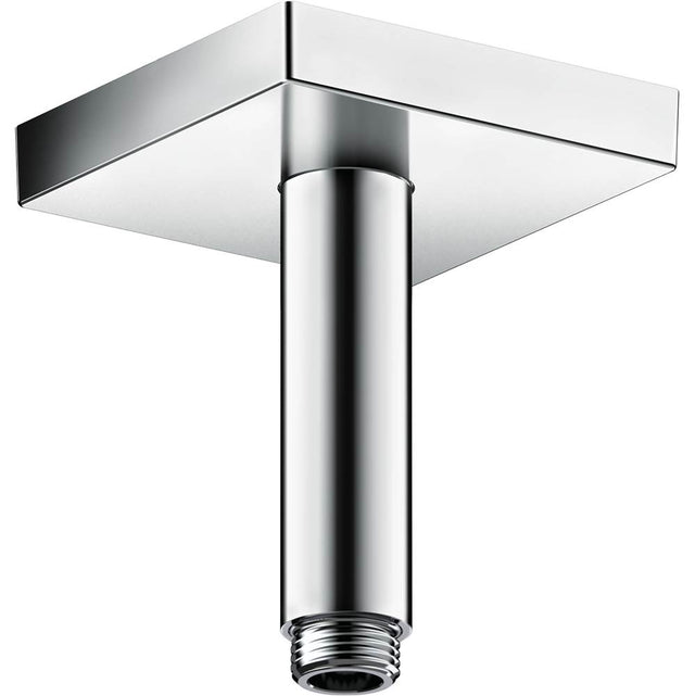 Axor - AXOR ShowerSolutions Extension Pipe for Ceiling Mount Square, 4'' in Chrome - Chrome