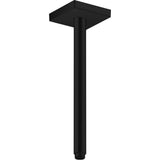 Axor - AXOR ShowerSolutions Extension Pipe for Ceiling Mount Square, 12'' in Matte Black - Matte Black