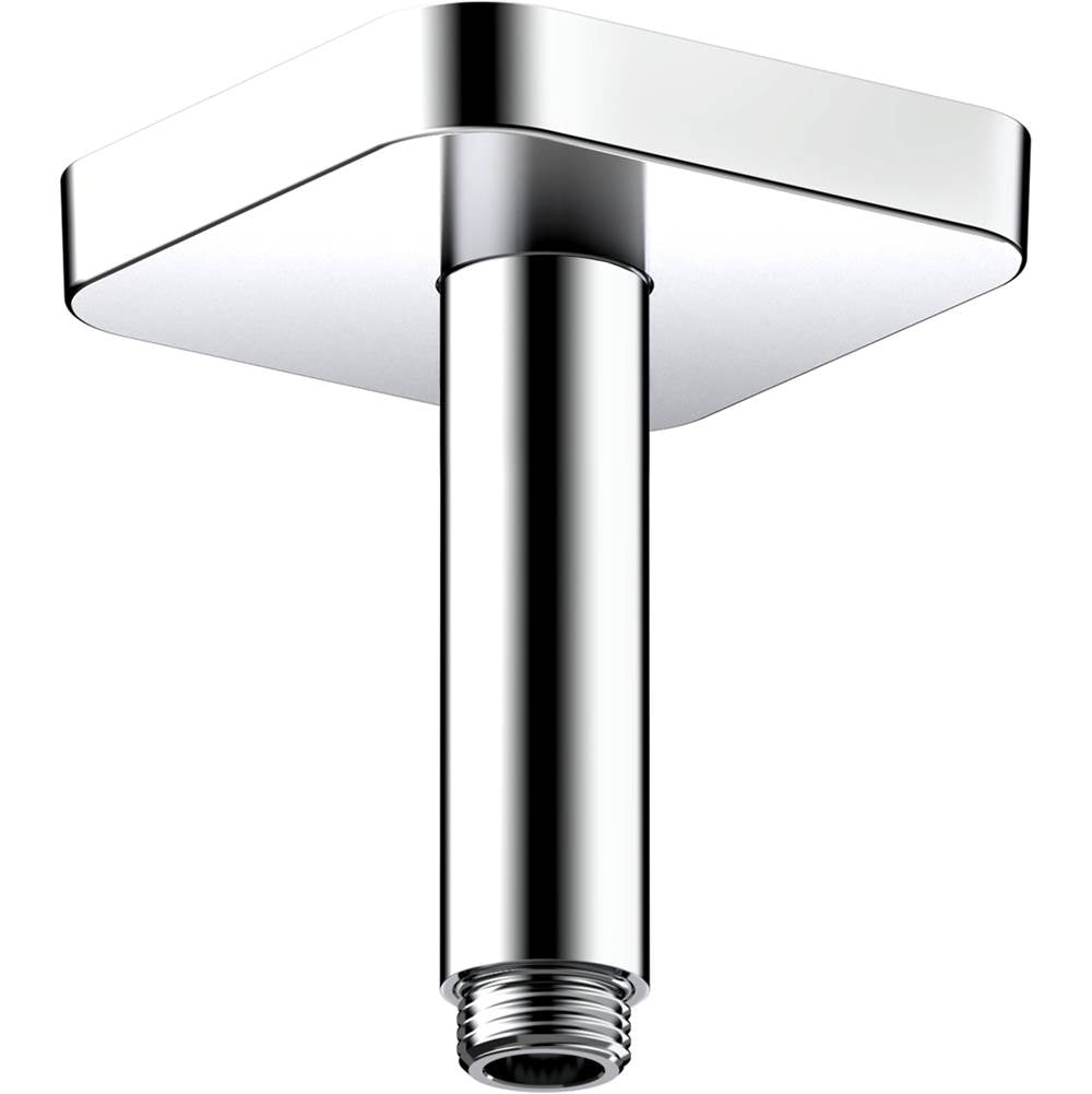 Axor - AXOR ShowerSolutions Extension Pipe for Ceiling Mount SoftCube, 4'' in Chrome - Chrome