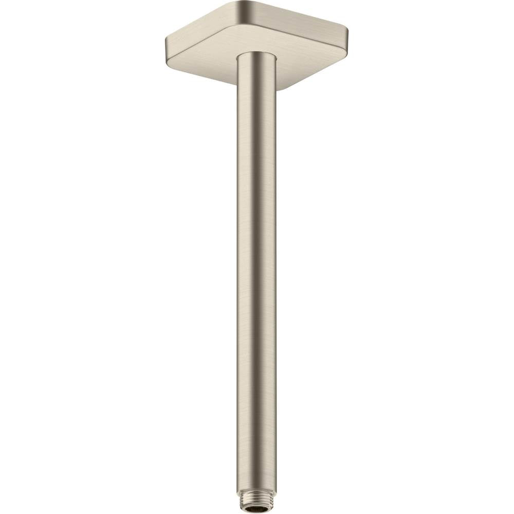 Axor - AXOR ShowerSolutions Extension Pipe for Ceiling Mount SoftCube, 12'' in Brushed Nickel - Brushed Nickel