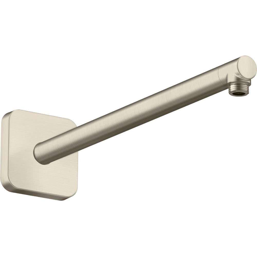 Axor - AXOR ShowerSolutions Showerarm SoftCube, 15'' in Brushed Nickel - Brushed Nickel