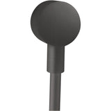 Axor - AXOR ShowerSolutions Wall Outlet with Check Valves in Brushed Black Chrome - Brushed Black Chrome