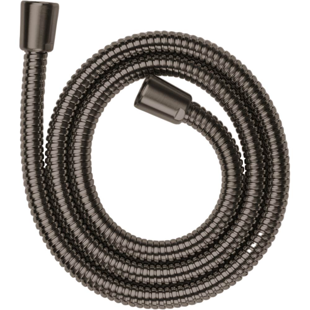 Axor - AXOR ShowerSolutions Metal Handshower Hose, 49'' in Brushed Black Chrome - Brushed Black Chrome