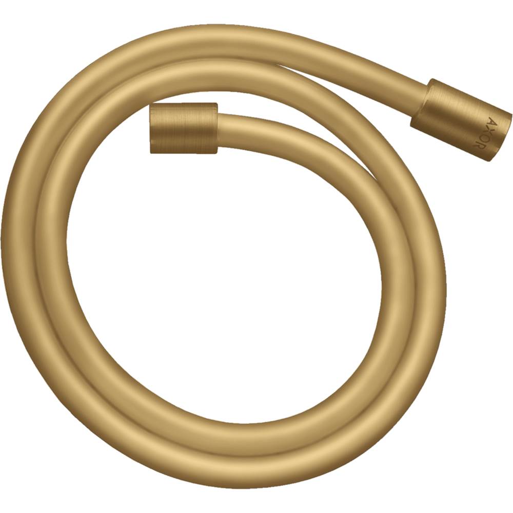 Axor - AXOR ShowerSolutions Techniflex Hose with Cylindrical Nut, 63'' in Brushed Gold Optic - Brushed Gold Optic