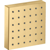 Axor - AXOR ShowerSolutions Shower Module 5'' x 5'' Square in Brushed Gold Optic - Brushed Gold Optic
