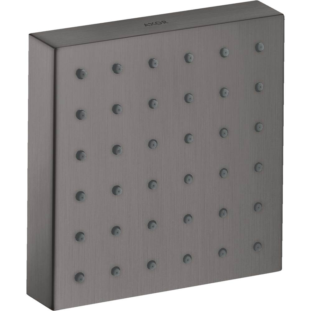 Axor - AXOR ShowerSolutions Shower Module 5'' x 5'' Square in Brushed Black Chrome - Brushed Black Chrome