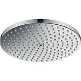 Axor - AXOR ShowerSolutions Showerhead  240 1-Jet Powder Rain, 1.75 GPM in Chrome - Chrome