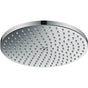 Axor - AXOR ShowerSolutions Showerhead  240 1-Jet Powder Rain, 1.75 GPM in Chrome - Chrome