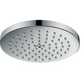 Axor - AXOR ShowerSolutions Showerhead 180 1-Jet Powder Rain, 2.5 GPM in Chrome - Chrome