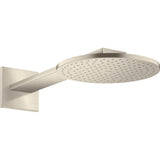Axor - AXOR ShowerSolutions Showerhead 250 2- Jet with Showerarm Trim, 2.5 GPM in Brushed Nickel - Brushed Nickel