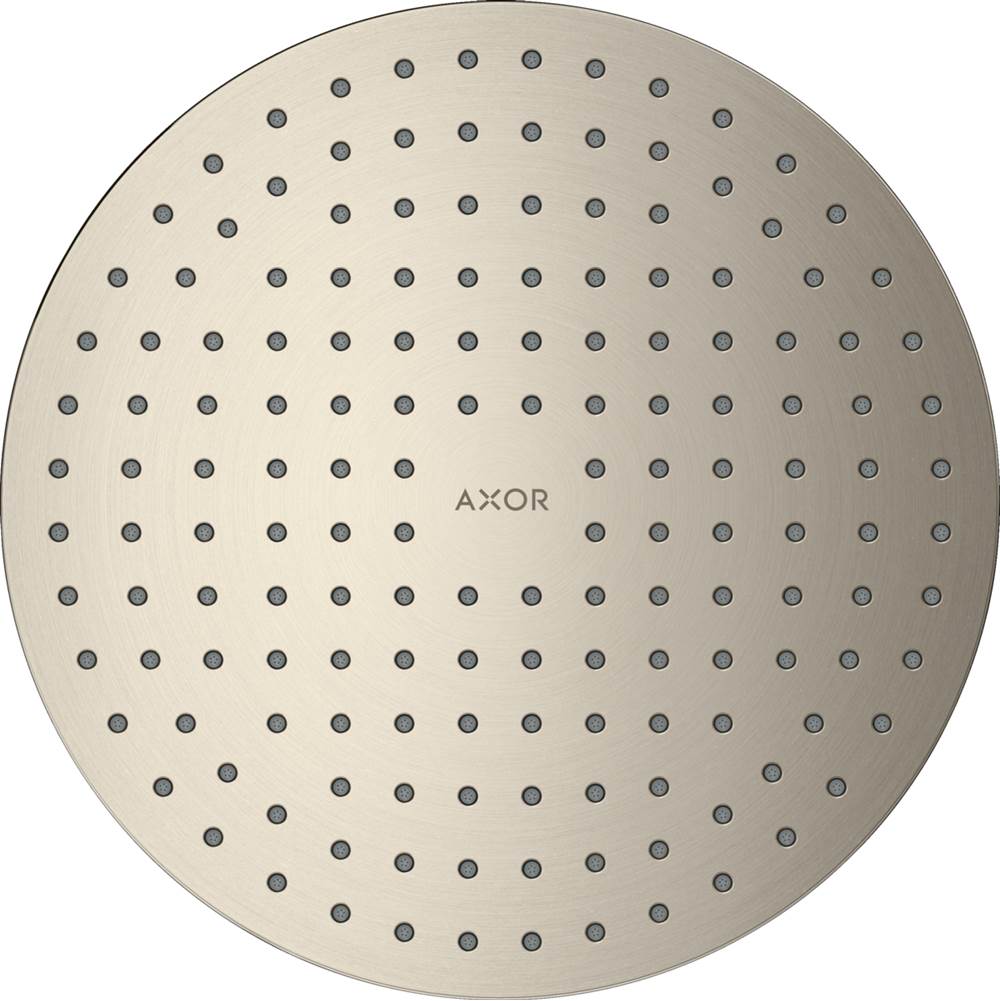 Axor - AXOR ShowerSolutions Showerhead 250 2-Jet, 1.75 GPM in Brushed Nickel - Brushed Nickel