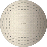 Axor - AXOR ShowerSolutions Showerhead 250 2-Jet, 1.75 GPM in Brushed Nickel - Brushed Nickel