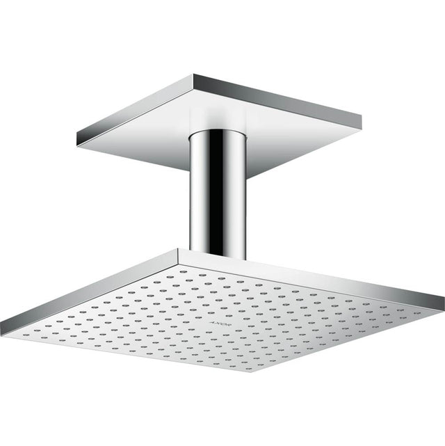 Axor - AXOR ShowerSolutions Showerhead 250 Square 2-Jet Ceiling Connection, 2.5 GPM in Chrome - Chrome