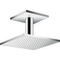 Axor - AXOR ShowerSolutions Showerhead 250 Square 2-Jet Ceiling Connection, 2.5 GPM in Chrome - Chrome