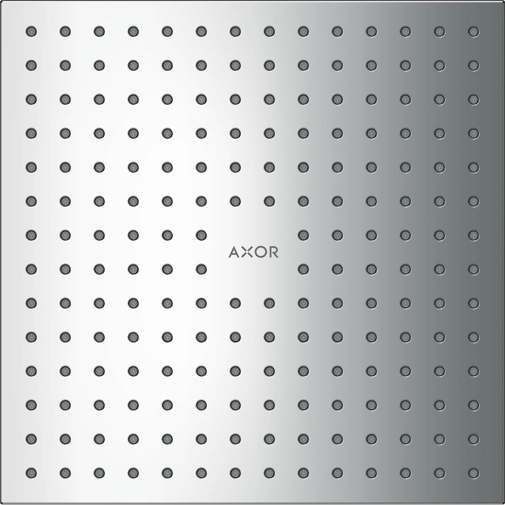 Axor - AXOR ShowerSolutions Showerhead 250 Square 2-Jet, 2.5 GPM in Chrome - Chrome