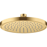 Axor - AXOR ShowerSolutions Showerhead 220 1-Jet, 1.75 GPM  in Brushed Gold Optic - Brushed Gold Optic