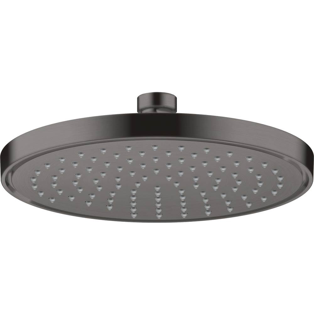 Axor - AXOR ShowerSolutions Showerhead 220 1-Jet, 1.75 GPM  in Brushed Black Chrome - Brushed Black Chrome