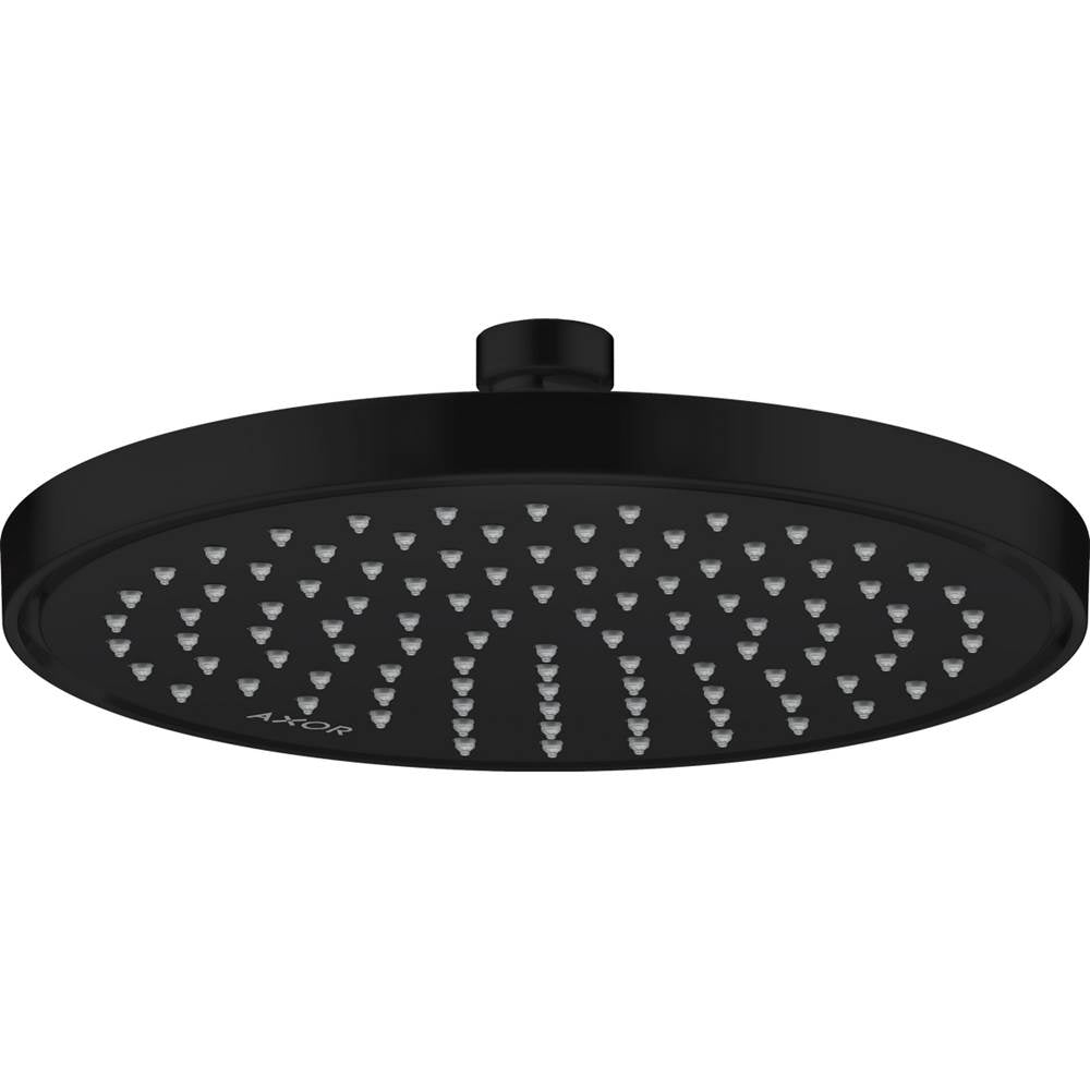 Axor - AXOR ShowerSolutions Showerhead 220 1-Jet, 1.75 GPM  in Matte Black - Matte Black