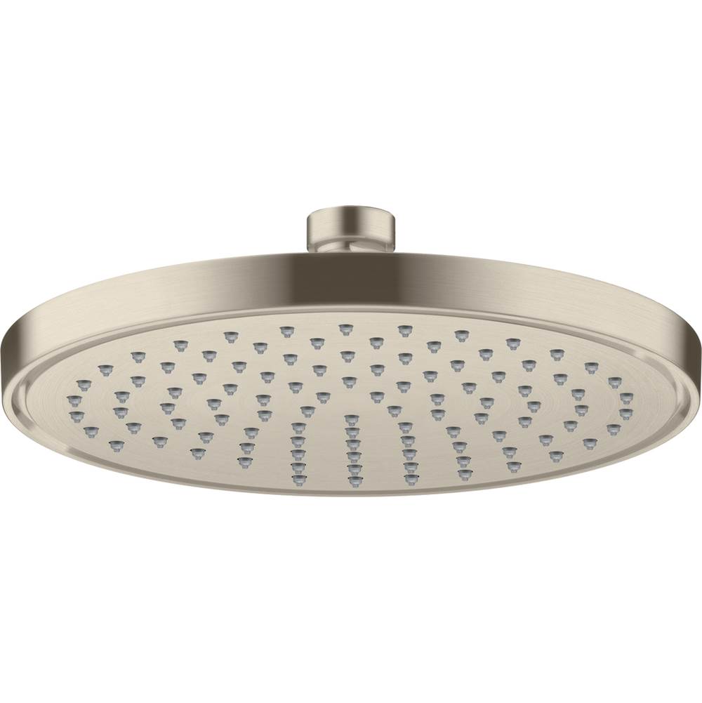 Axor - AXOR ShowerSolutions Showerhead 220 1-Jet, 2.5 GPM  in Brushed Nickel - Brushed Nickel