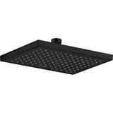 Axor - AXOR ShowerSolutions Showerhead Square 245/185 1-Jet, 1.5 GPM in Matte Black - Matte Black