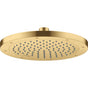 Axor - AXOR ShowerSolutions Showerhead 245 1-Jet, 1.5 GPM in Brushed Gold Optic - Brushed Gold Optic