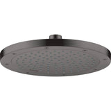 Axor - AXOR ShowerSolutions Showerhead 245 1-Jet, 1.75 GPM in Brushed Black Chrome - Brushed Black Chrome
