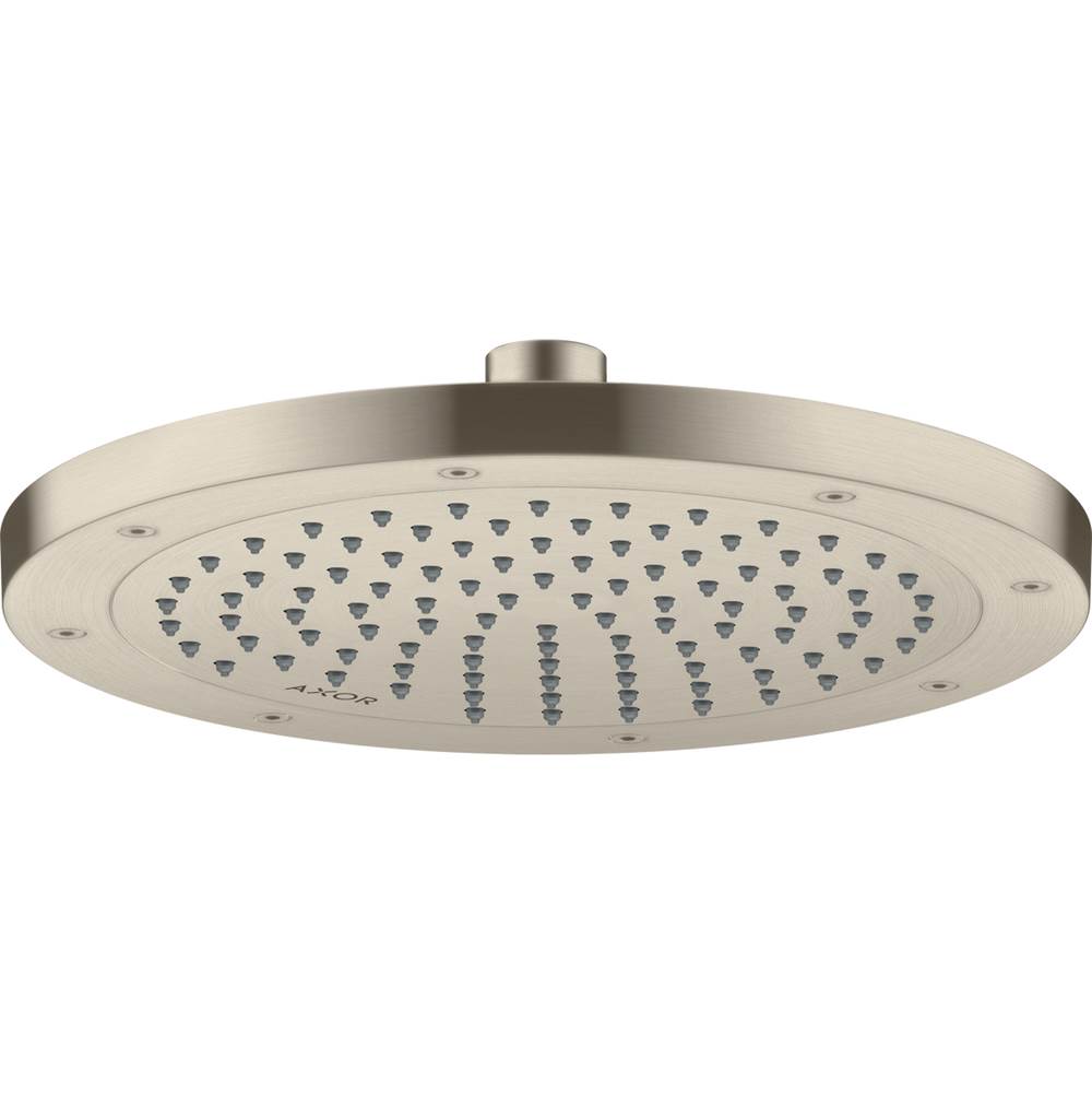 Axor - AXOR ShowerSolutions Showerhead 245 1-Jet, 1.75 GPM in Brushed Nickel - Brushed Nickel