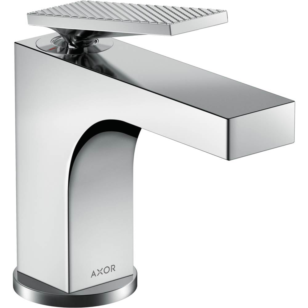 Axor - AXOR Citterio Single-Hole Faucet 90 with Pop-Up Drain- Rhombic Cut, 1.2 GPM in Chrome - Chrome